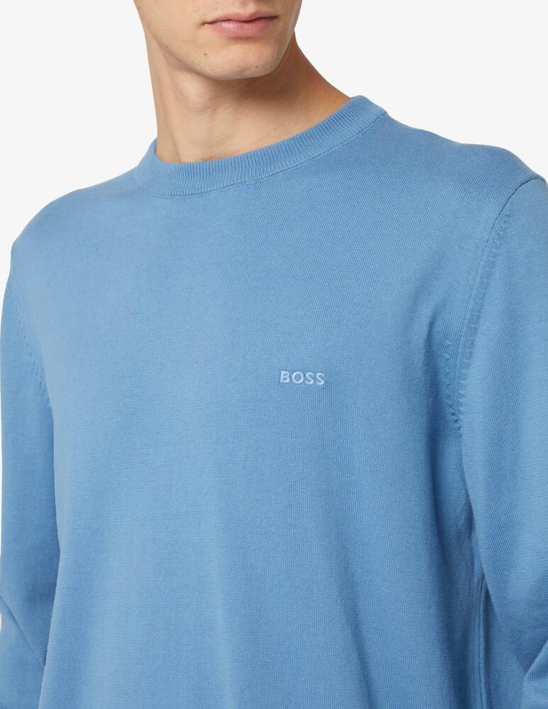 BOSS Maglia Girocollo Pacas Con Logo Piccolo
