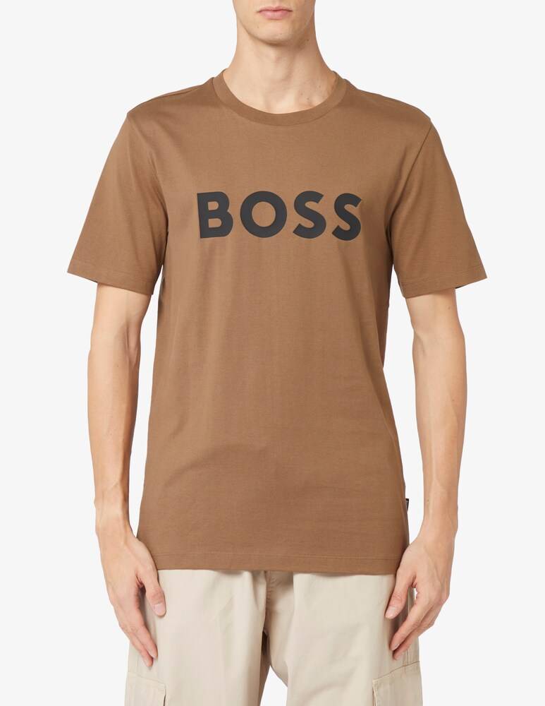 BOSS Maglietta tiburt regular fit con logo icon