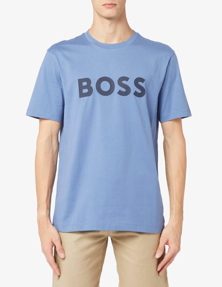 BOSS Maglietta tiburt regular fit con logo icon