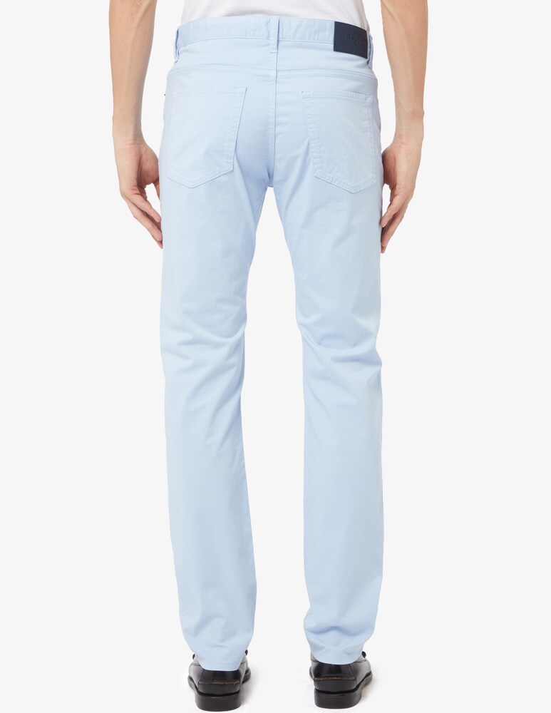 BOSS Pantaloni 5 Tasche Delaware Gabardina Stretch