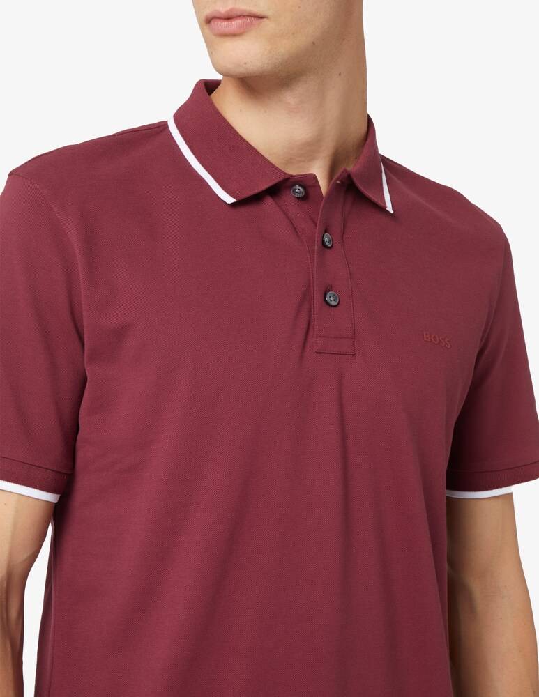 BOSS Polo Parlay Regular Fit A Righe