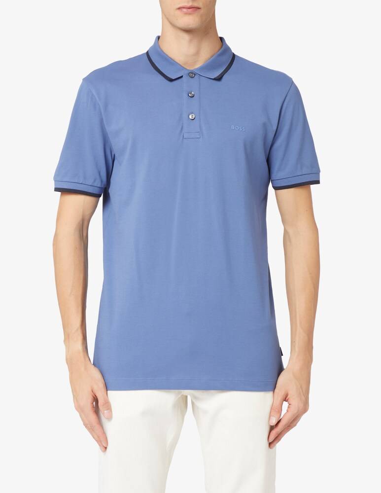 BOSS Polo parlay regular fit a righe