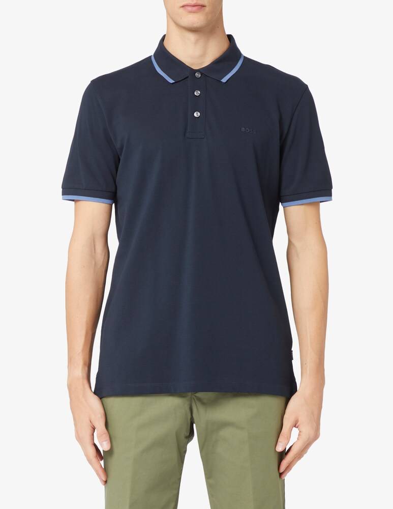 BOSS Polo parlay regular fit a righe