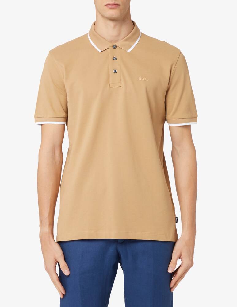 BOSS Polo parlay regular fit a righe