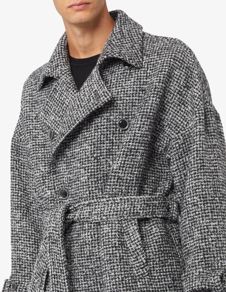 Bottega Martinese Cappotto Doppiopetto Sale Pepe