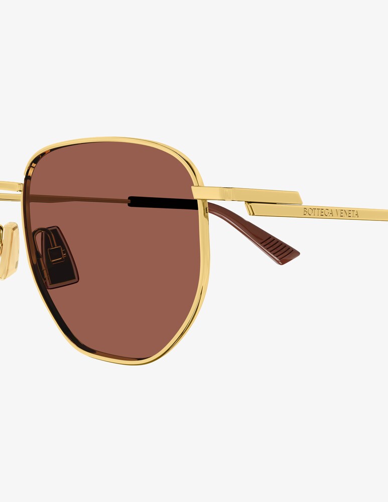 Bottega Veneta Occhiali Da Sole Rotondi BV1301