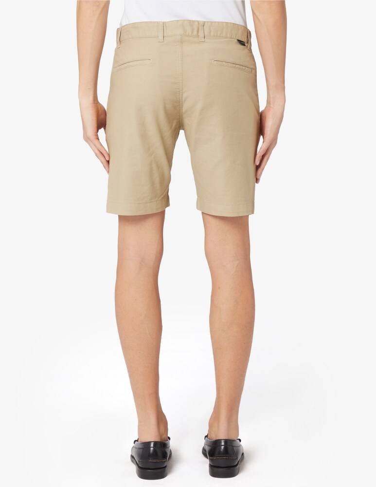 Brooksfield Bermuda Chino Slim Cotone E Lino