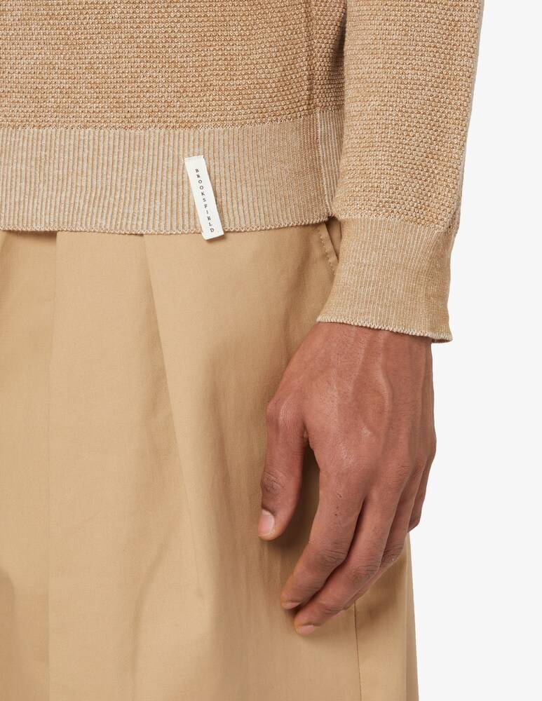 Brooksfield Maglia Girocollo In Cotone Organico