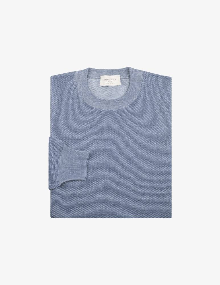 Brooksfield Maglia grana riso vanise tinto filo