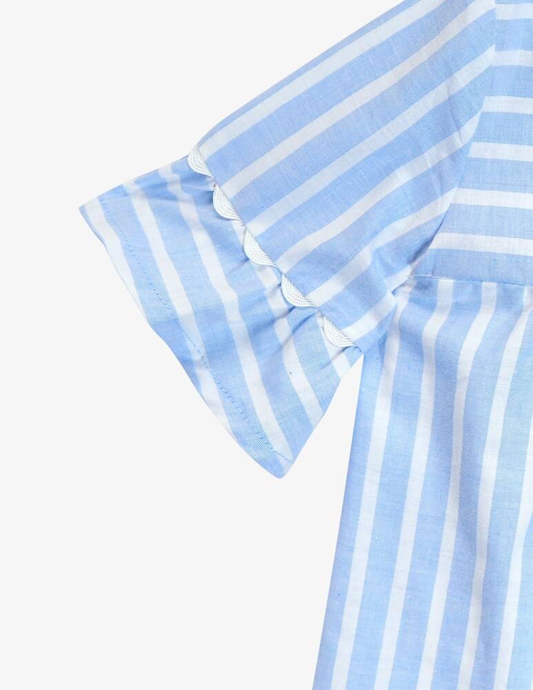 Brums Camicia Manica 3/4 In Popeline