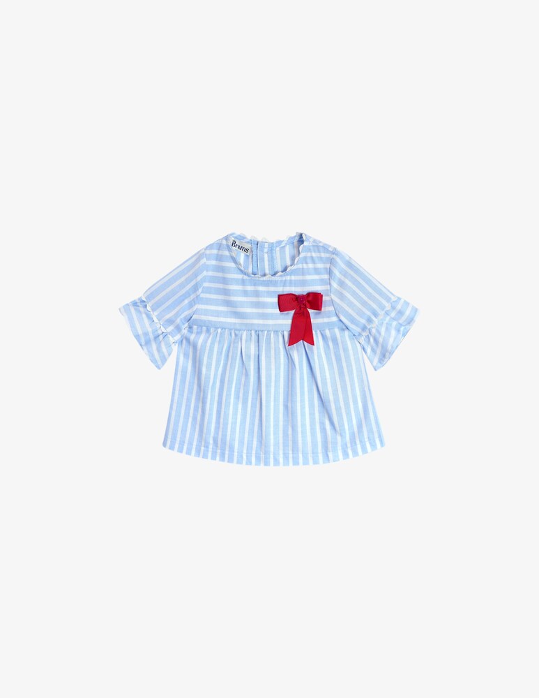 Brums Camicia manica 3/4 in popeline