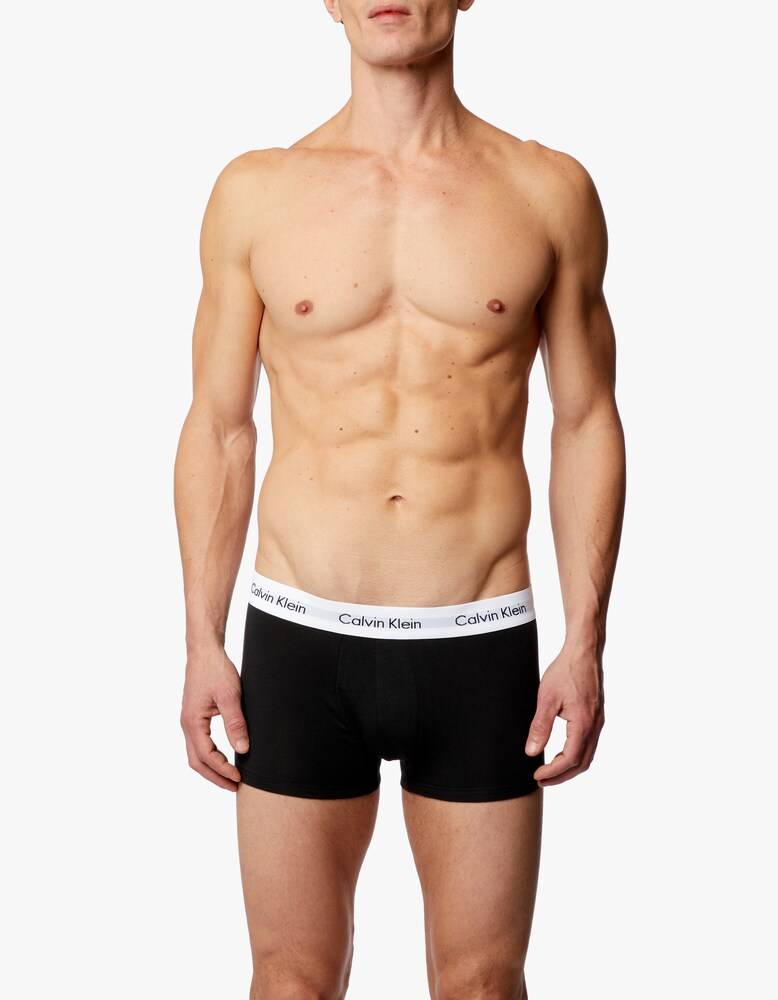 Calvin Klein 3 Pack - Boxer A Vita Bassa In Cotone
