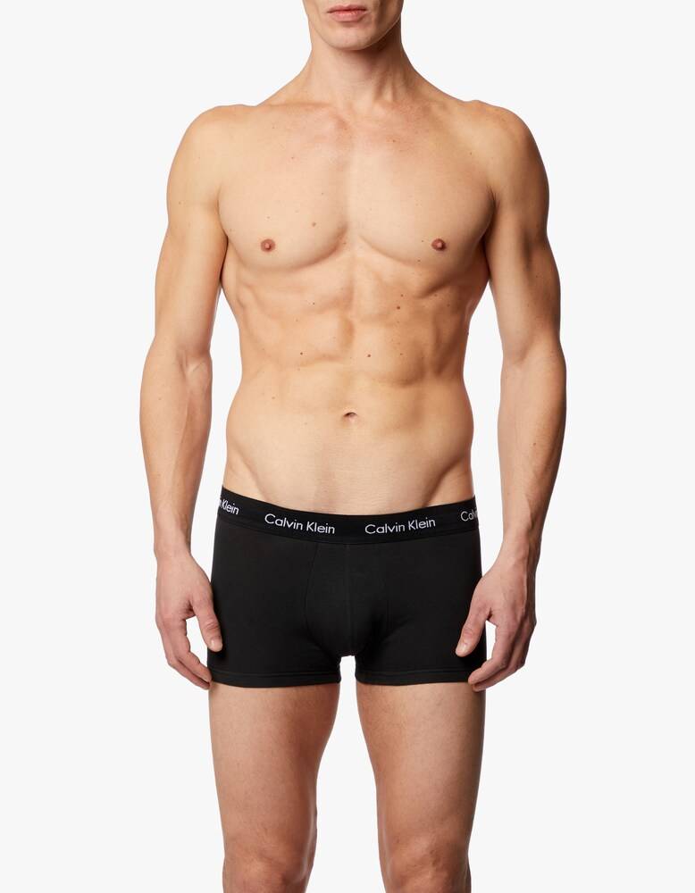 Calvin Klein 3 Pack - Boxer A Vita Bassa In Cotone
