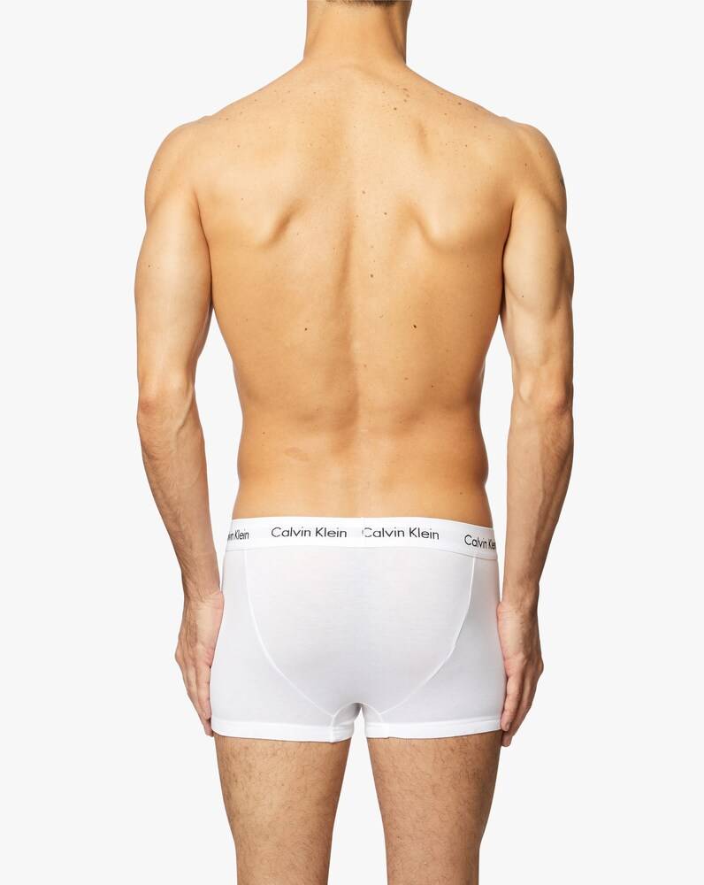 Calvin Klein 3 Pack - Boxer A Vita Bassa In Cotone