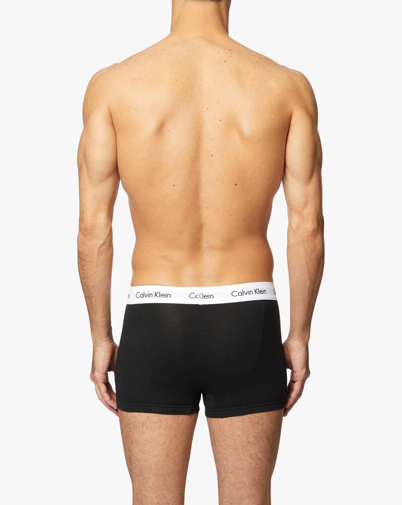 Calvin Klein 3 Pack - Boxer A Vita Bassa In Cotone