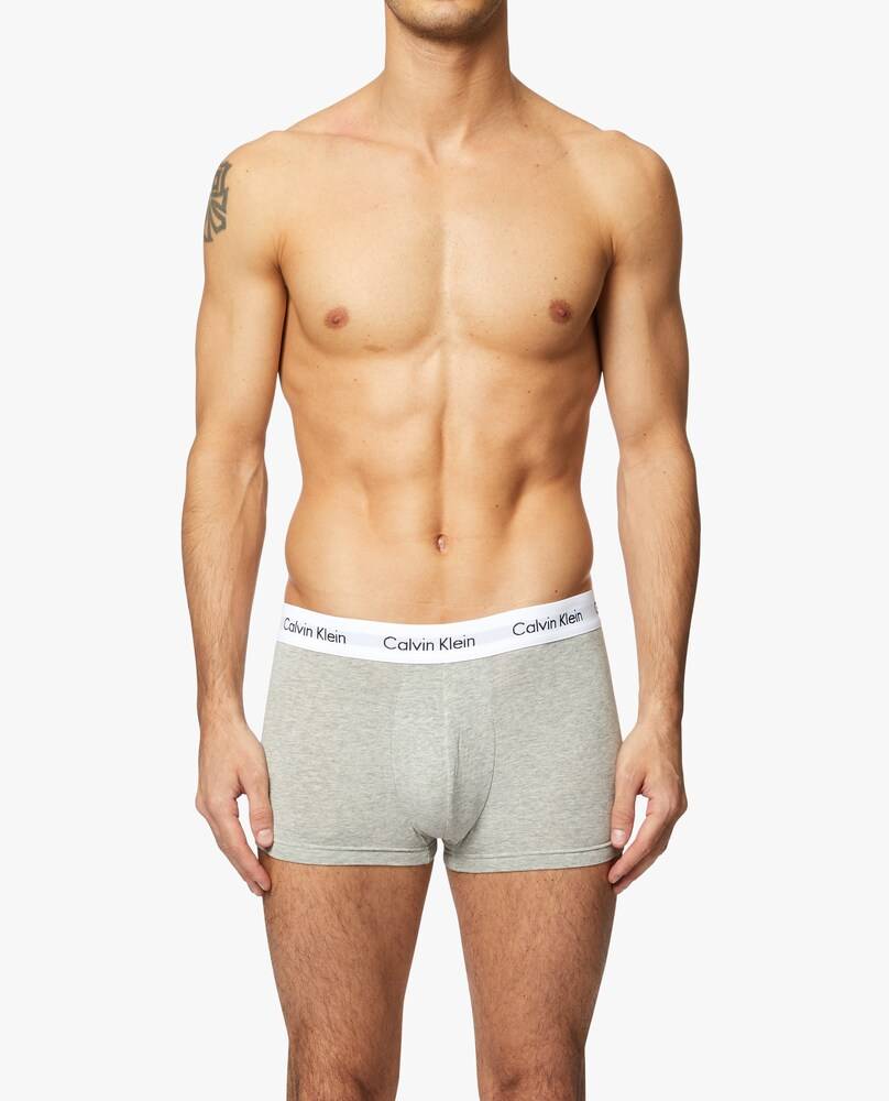 Calvin Klein 3 Pack - Boxer A Vita Bassa In Cotone