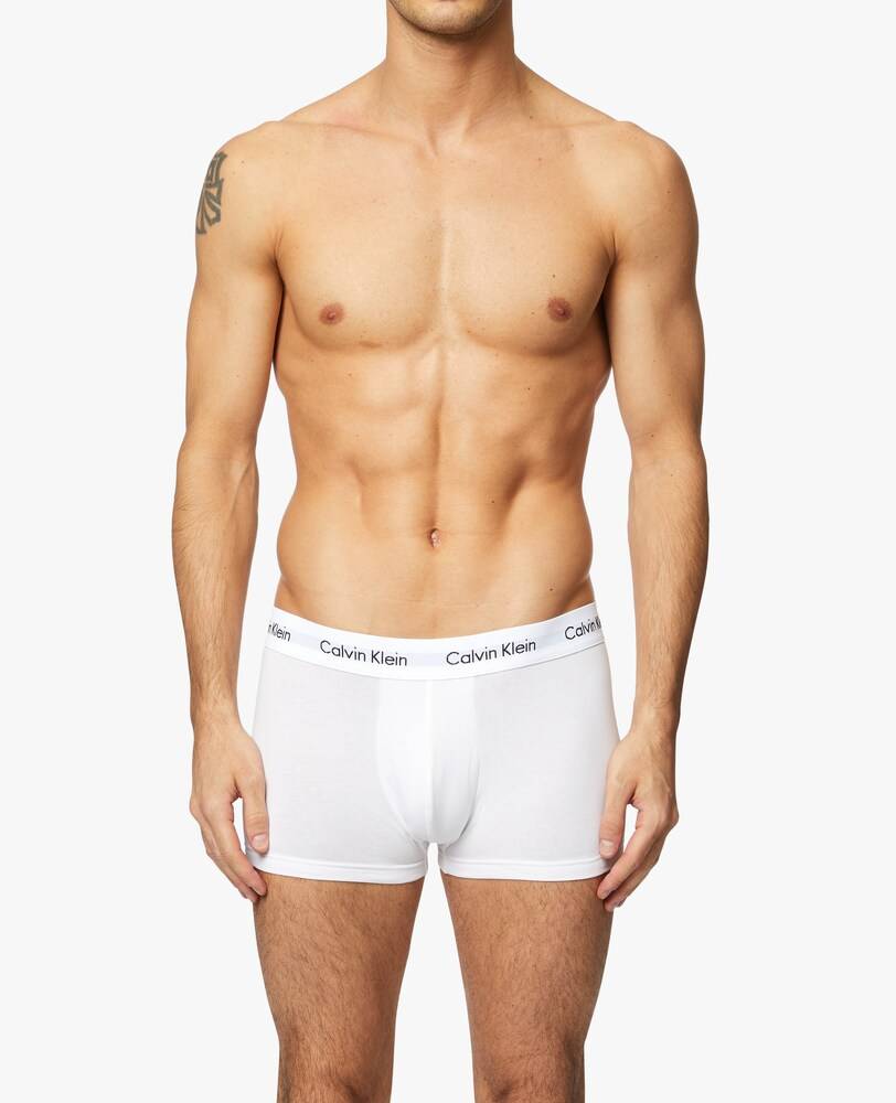 Calvin Klein 3 Pack - Boxer A Vita Bassa In Cotone