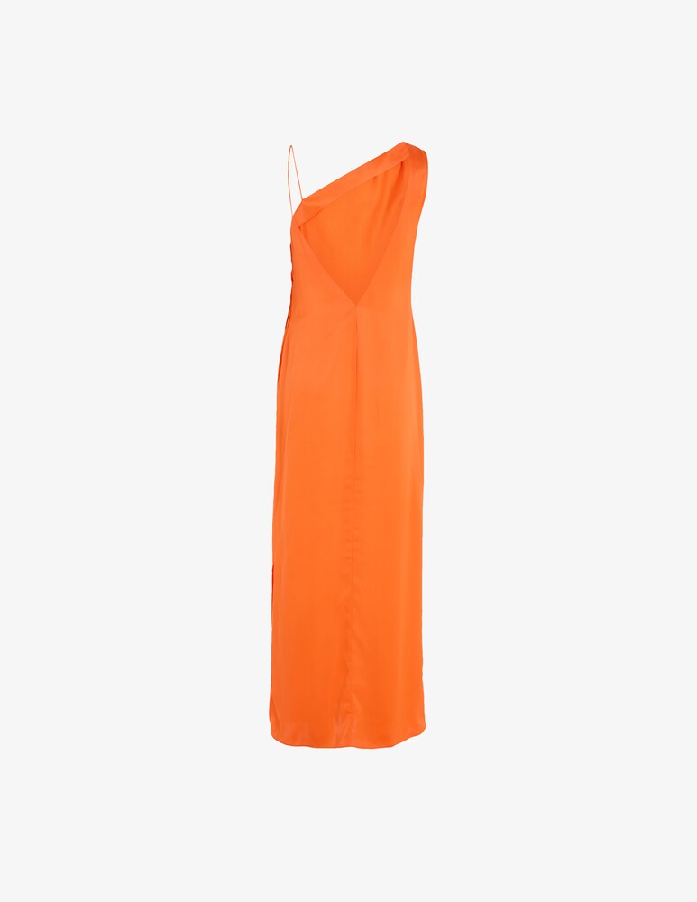 Calvin Klein Abito Asimmetrico Con Schiena Scoperta
