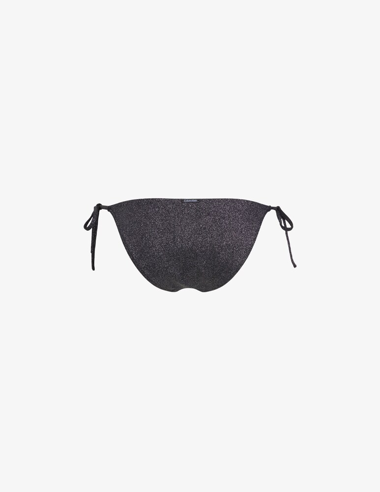 Calvin Klein Bikini Spaiato Laccio Laterale Con Spago