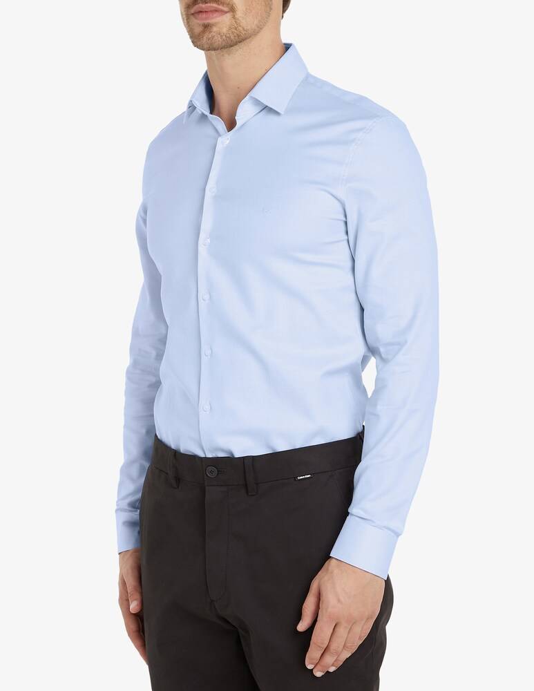 Calvin Klein Camicia 2tones dobby slim fit