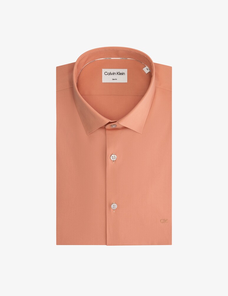Calvin Klein Camicia poplin stretch slim fit
