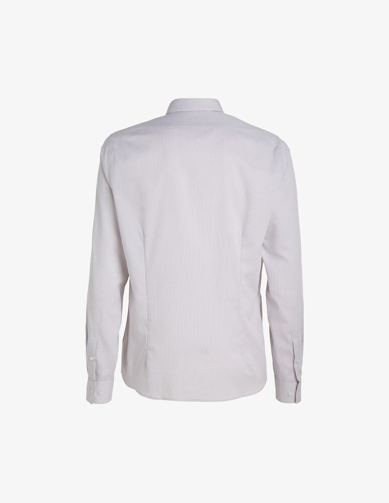 Calvin Klein Camicia Stretch Collar Slim A Righe