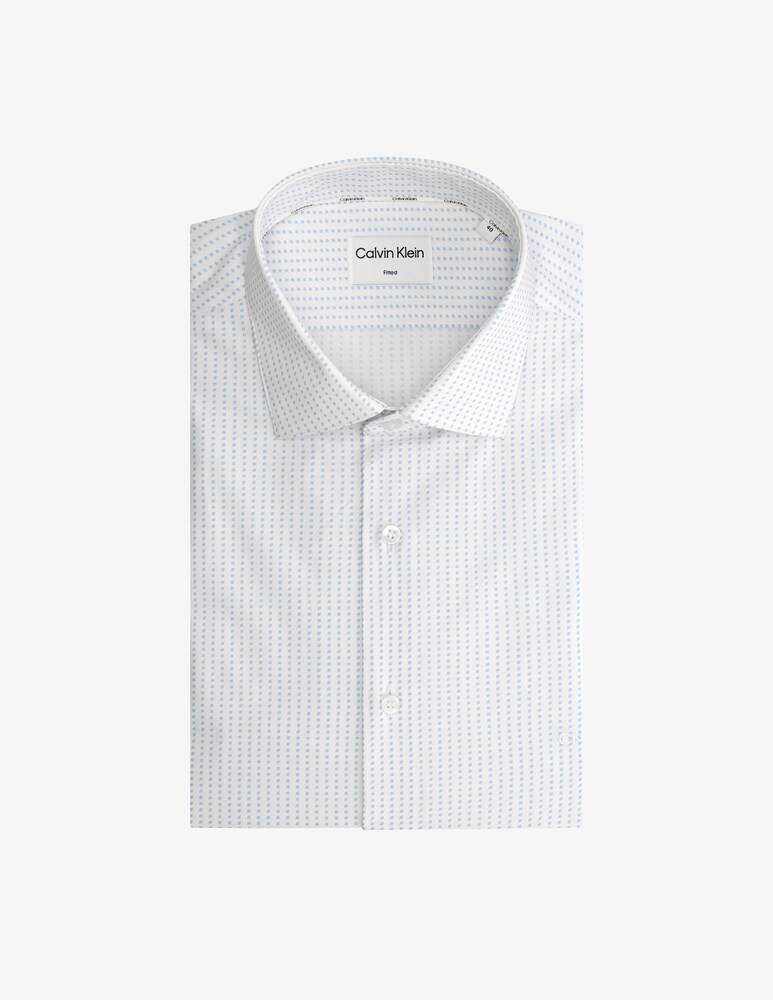 Calvin Klein Camicia thermo tech print fitted