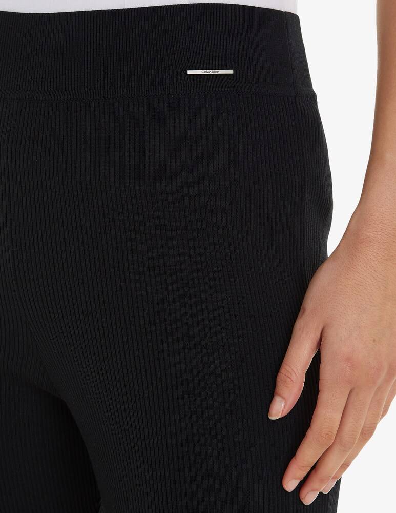 Calvin Klein Iconici Pantaloni Svasati A Coste