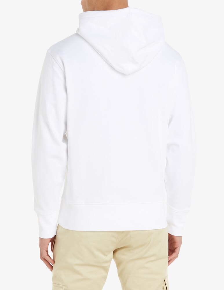 Calvin Klein Jeans Felpa Con Cappuccio Big Logo Disrupted