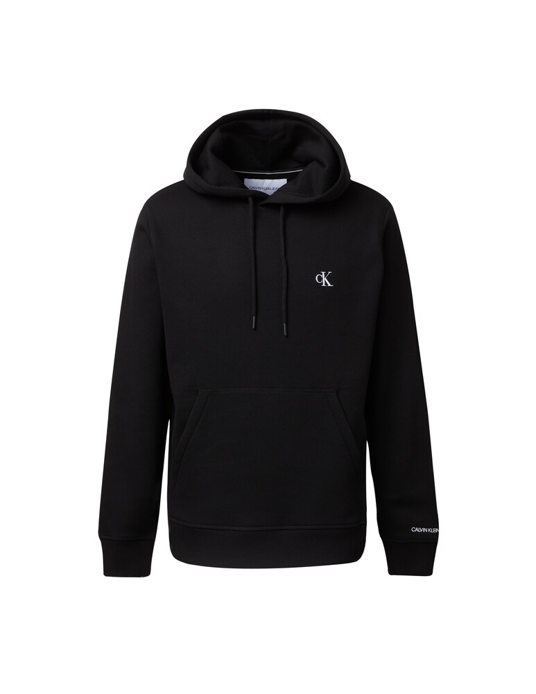 Calvin Klein Jeans Felpa Con Cappuccio Ck Essential Regular
