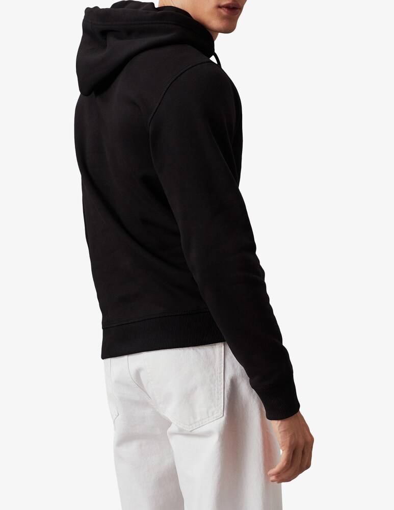 Calvin Klein Jeans Felpa Con Cappuccio Regular Fit Small Logo