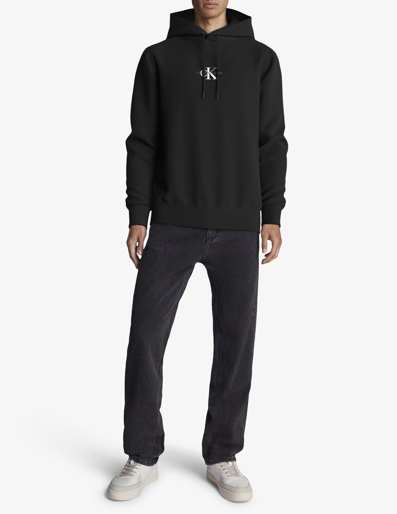 Calvin Klein Jeans Felpa con cappuccio regular fit small logo