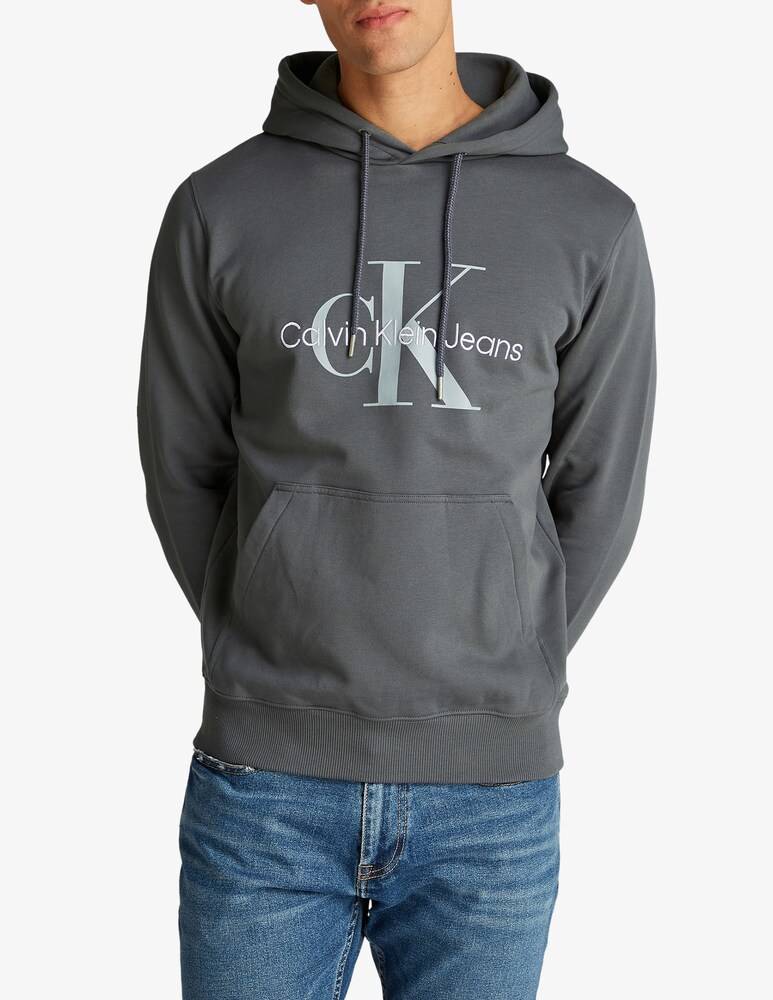 Calvin Klein Jeans Felpa con cappuccio regular fit big logo