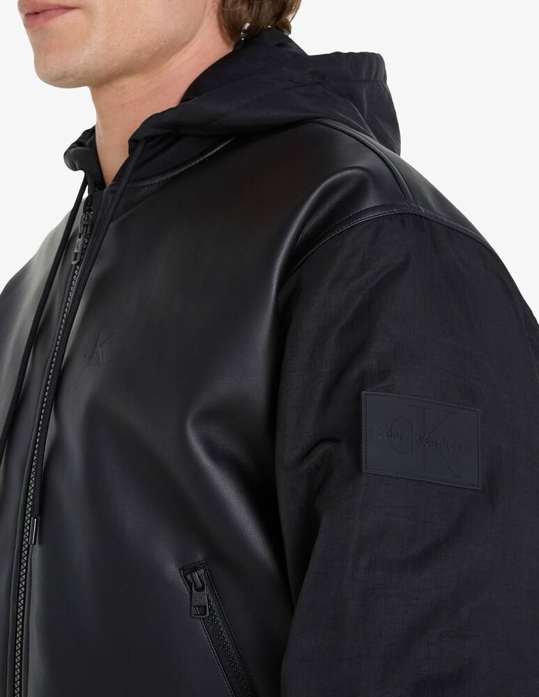 Calvin Klein Jeans Giacca Bomber Con Cappuccio