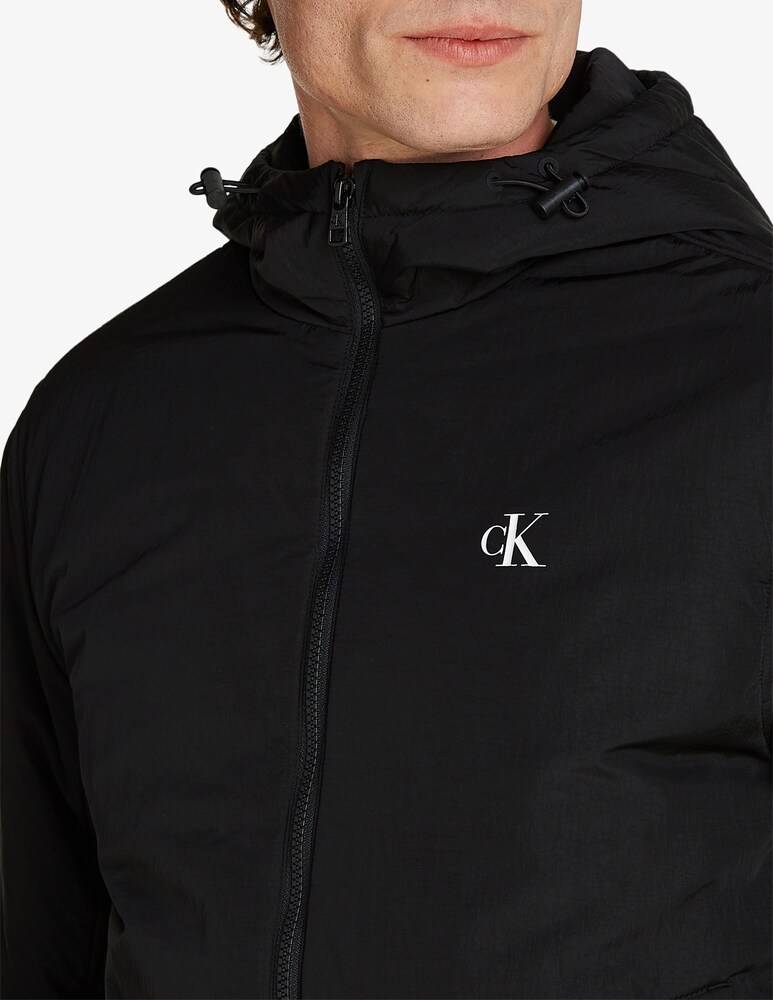 Calvin Klein Jeans Giacca Imbottita Con Cappuccio Harrington