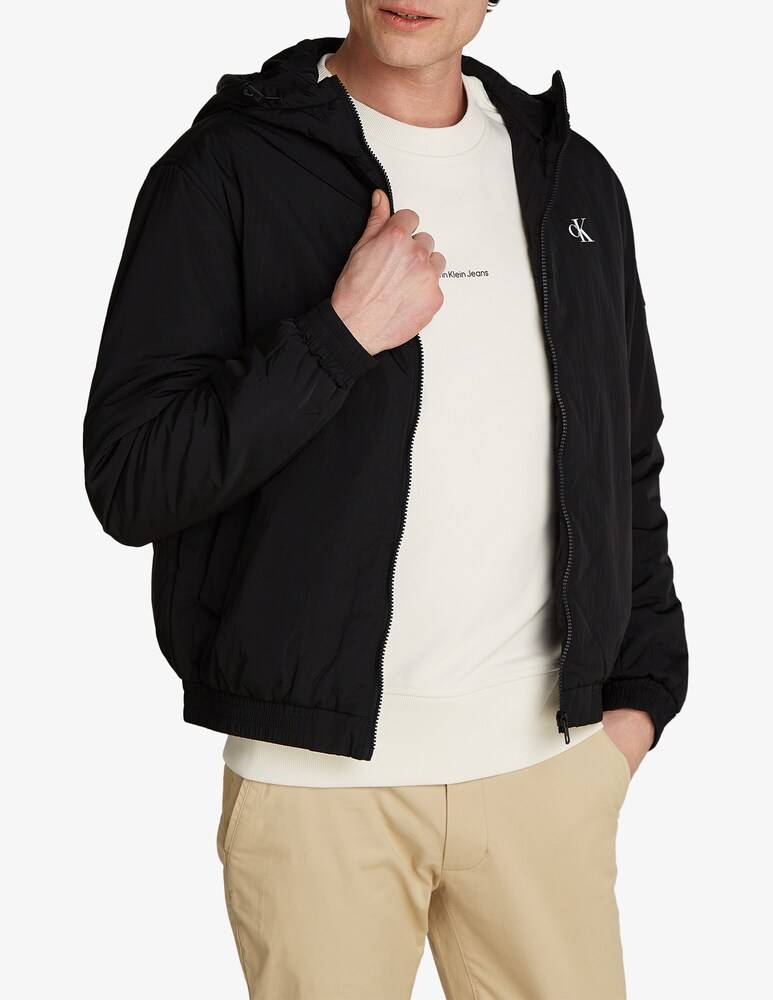 Calvin Klein Jeans Giacca imbottita con cappuccio harrington