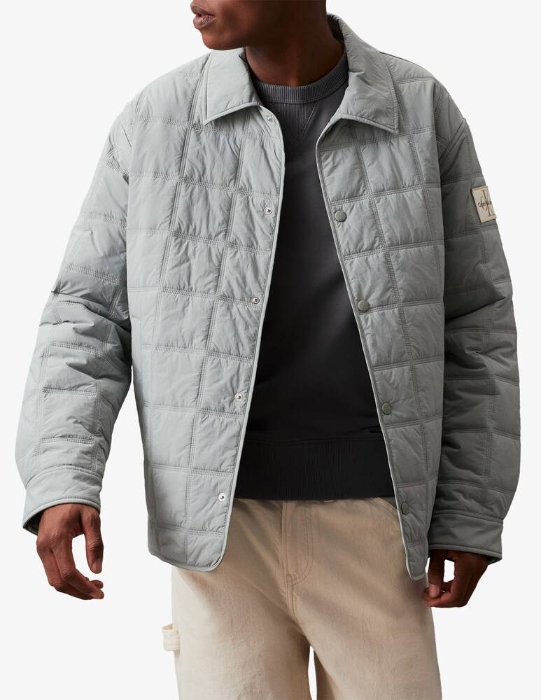 Calvin Klein Jeans Giacca quilted con colletto