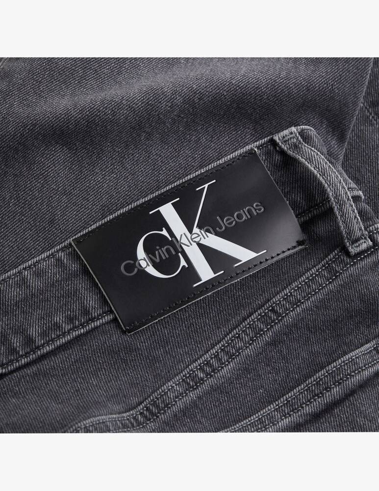 Calvin Klein Jeans Jeans Slim Fit Nero Lavato