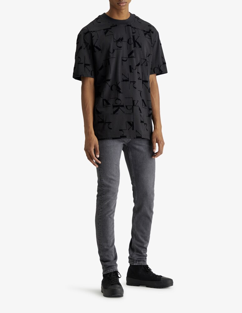 Calvin Klein Jeans Jeans slim fit nero lavato