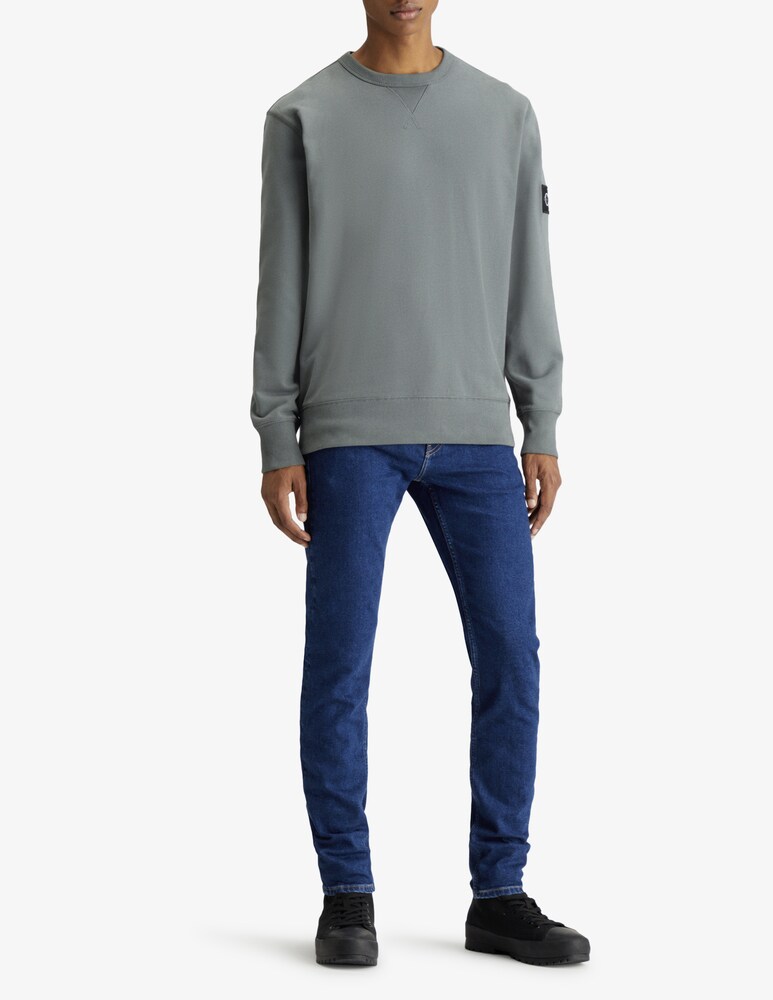 Calvin Klein Jeans Jeans slim fit scuro pieno