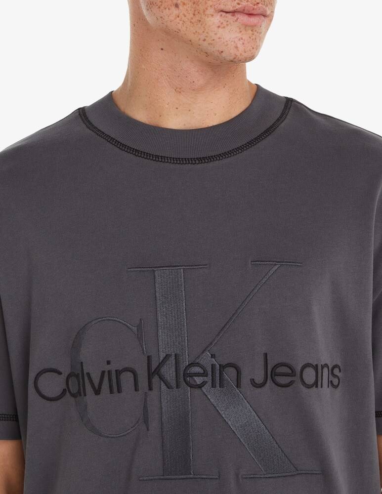 Calvin Klein Jeans Maglietta Monologo Washed