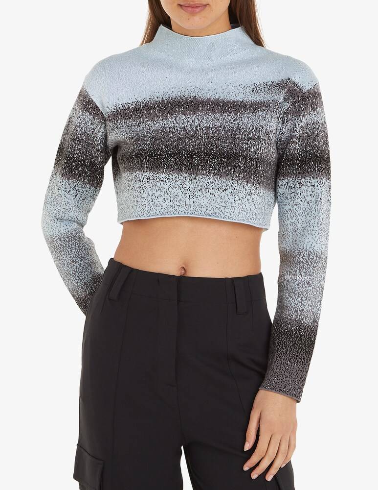 Calvin Klein Jeans Maglione crop in cotone