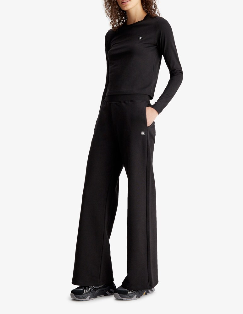 Calvin Klein Jeans Pantaloni In Misto Cotone