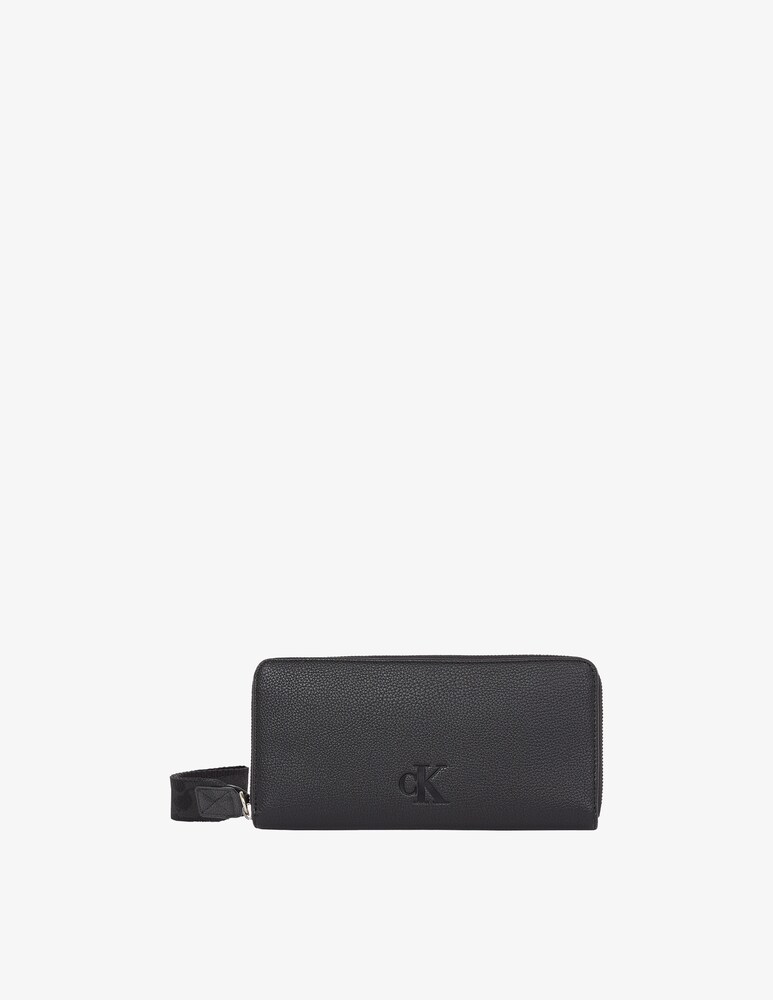 Calvin Klein Jeans Portafoglio over webbing zip around