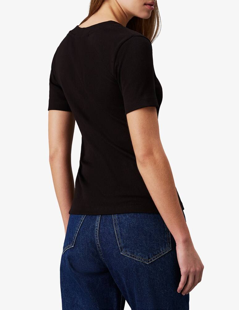 Calvin Klein Jeans T-shirt In Misto Cotone