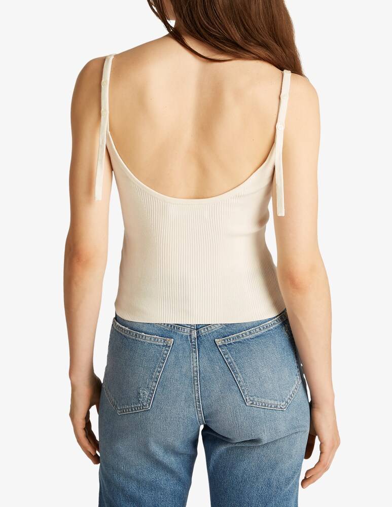 Calvin Klein Jeans Top In Misto Cotone
