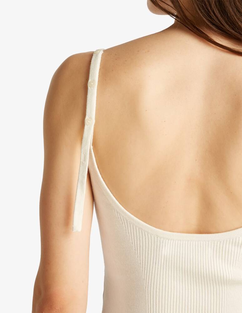 Calvin Klein Jeans Top In Misto Cotone