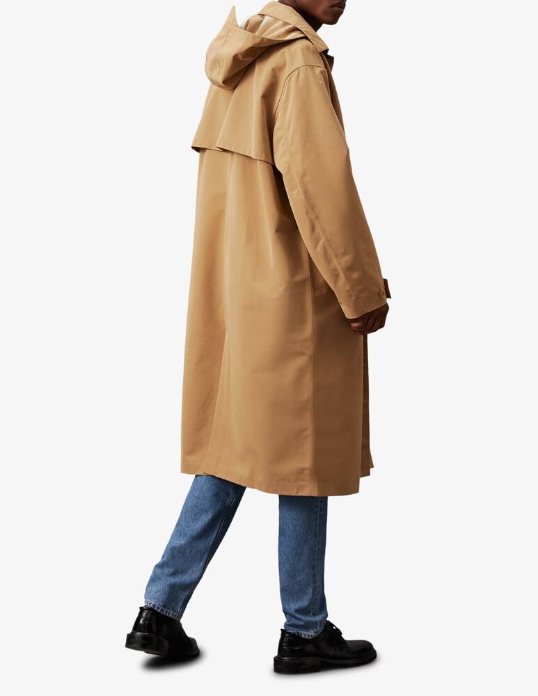 Calvin Klein Jeans Trench Con Cappuccio