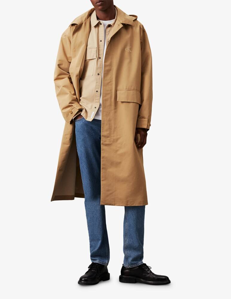 Calvin Klein Jeans Trench con cappuccio