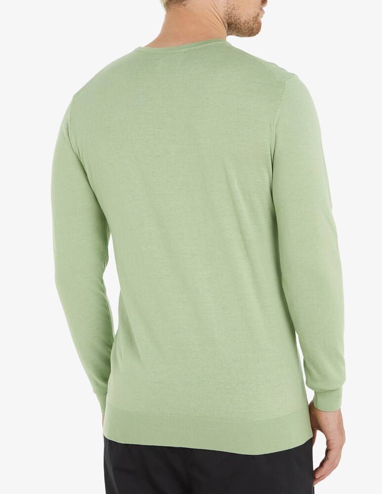 Calvin Klein Maglia Girocollo Cotone Seta